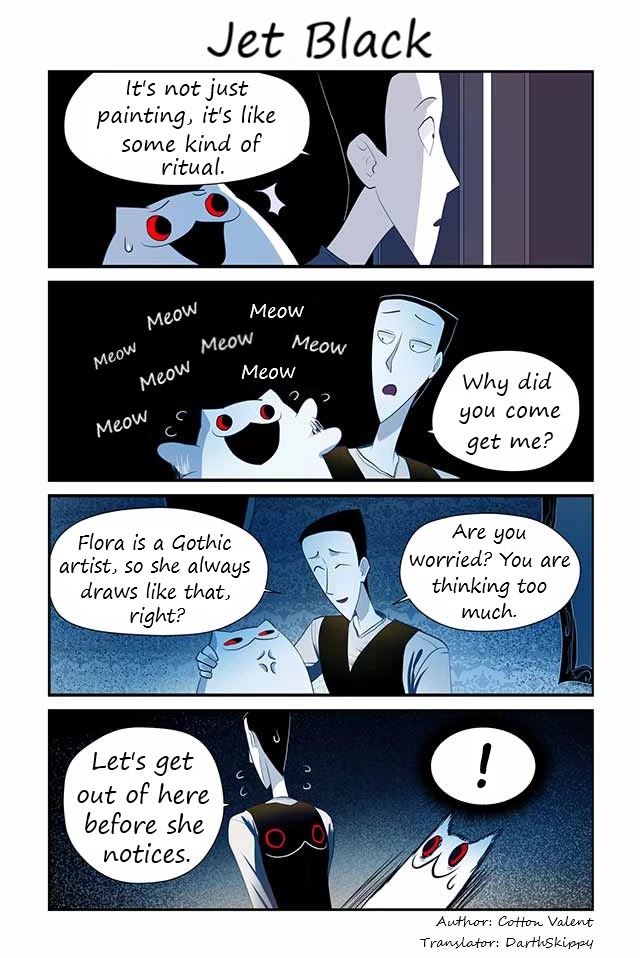 Creepy Cat Chapter 253 page 1 - Chapter 253: Jet Black