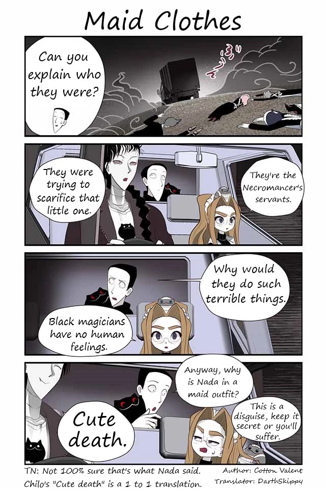 Creepy Cat Chapter 270 page 1 - Chapter 270: Maid Clothes