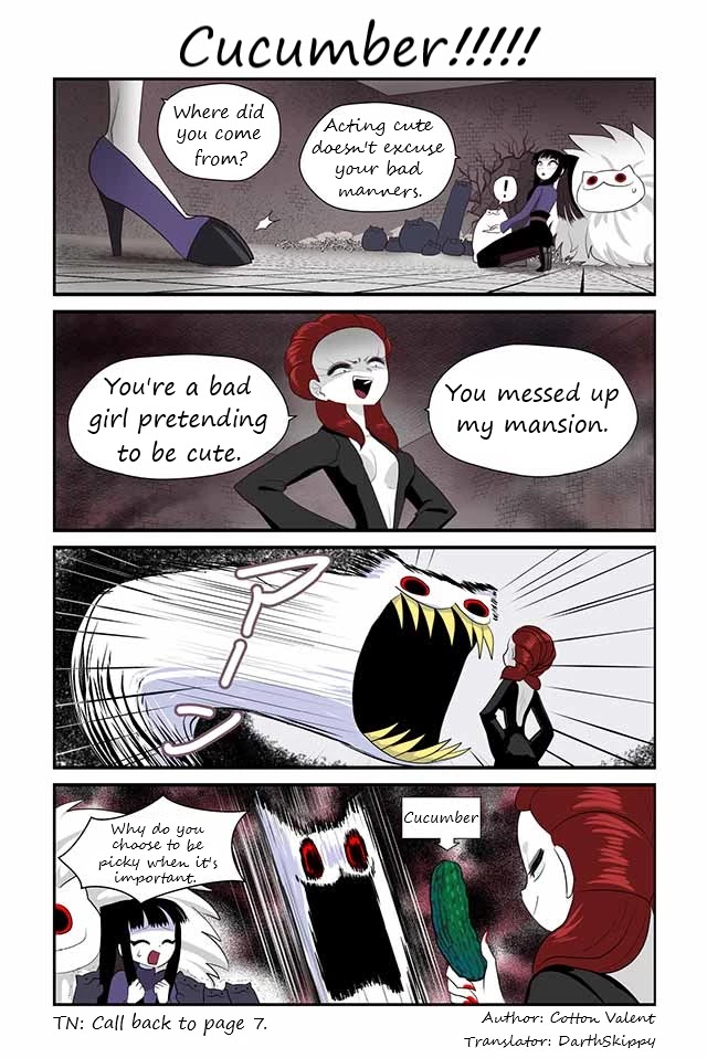 Creepy Cat Chapter 291 page 1 - Chapter 291: Cucumber!!!!!