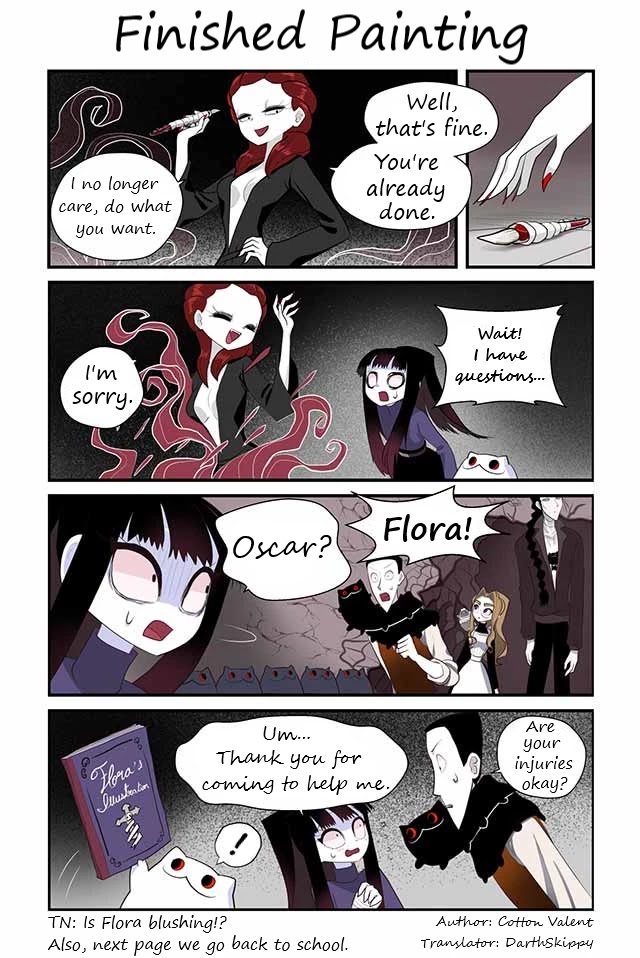 Creepy Cat Chapter 292 page 1 - Chapter 292: Finished Painting