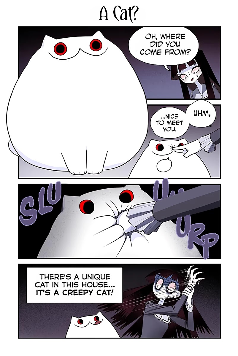 Creepy Cat Chapter 3 page 1 - Chapter 3: A Cat?