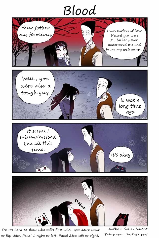 Creepy Cat Chapter 314 page 1 - Chapter 314: Blood