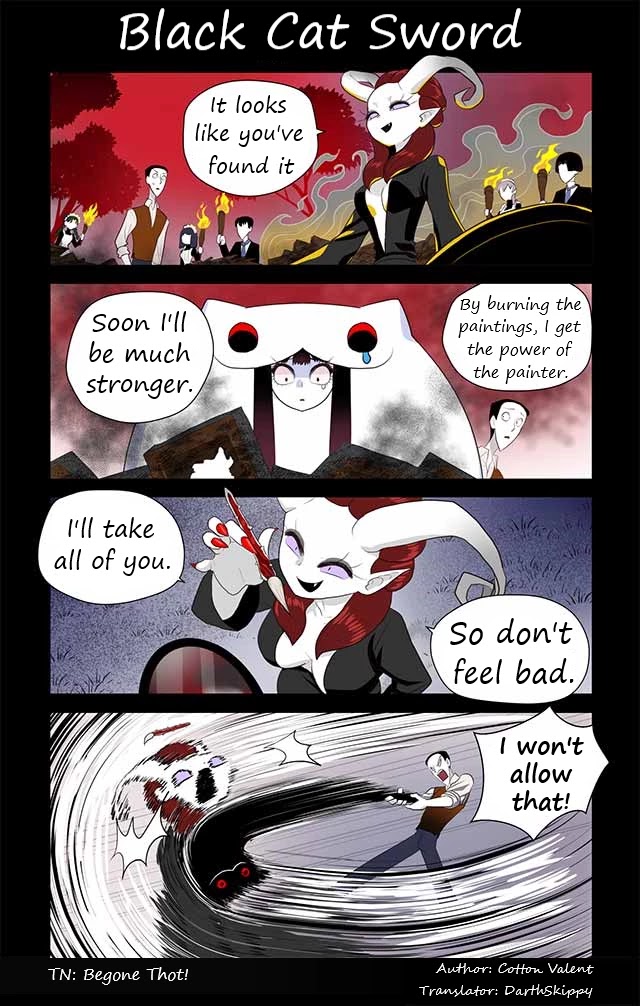 Creepy Cat Chapter 316 page 1 - Chapter 316: Black Cat Sword