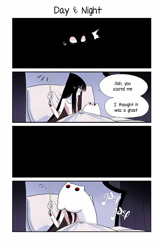 Creepy Cat Chapter 32 page 1 - Chapter 32: Day & Night