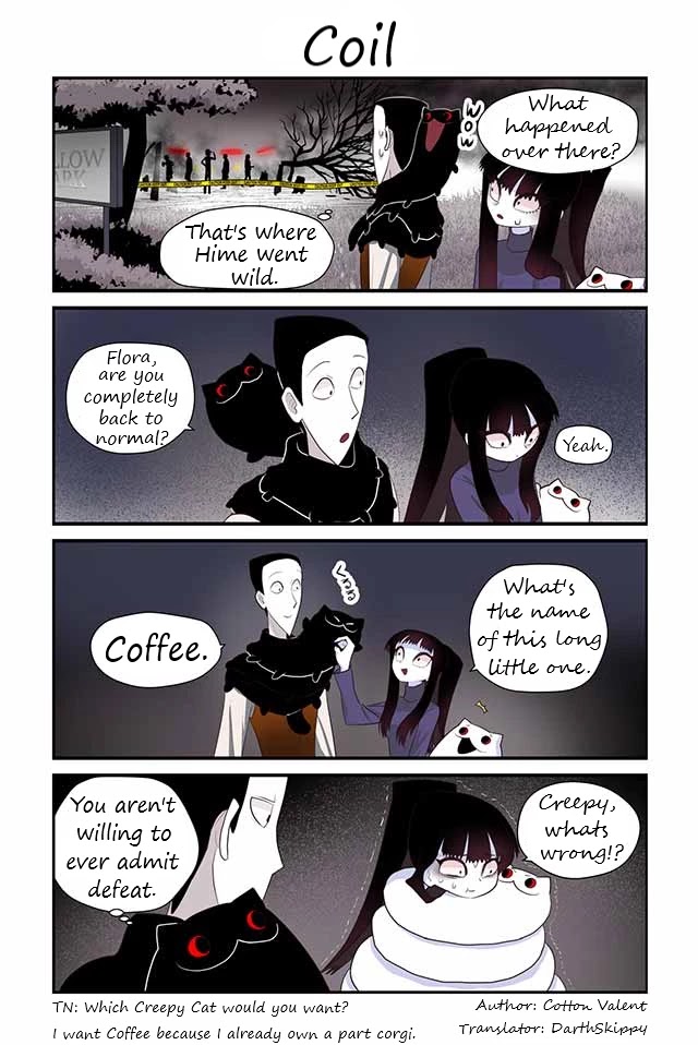 Creepy Cat Chapter 320 page 1 - Chapter 320: Coil