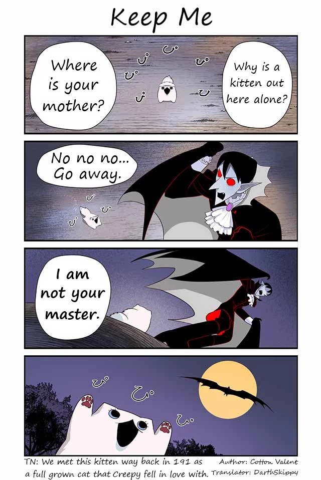 Creepy Cat Chapter 324 page 1 - Chapter 324: Keep Me