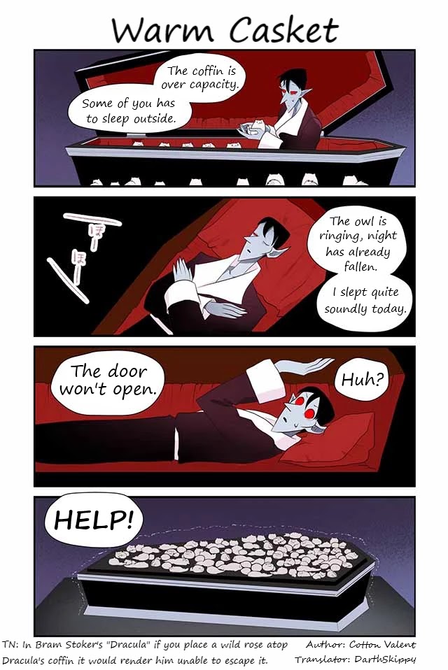 Creepy Cat Chapter 330 page 1 - Chapter 330: Warm Casket
