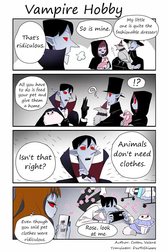 Creepy Cat Chapter 332 page 1 - Chapter 332: Vampire Hobby