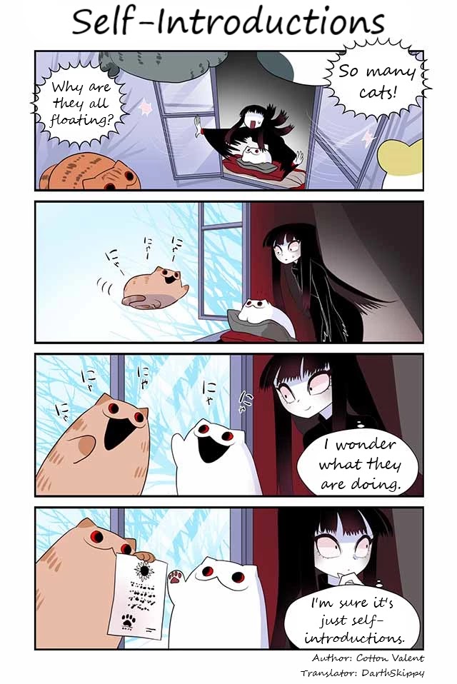 Creepy Cat Chapter 342 page 1 - Chapter 342: Self-Introductions