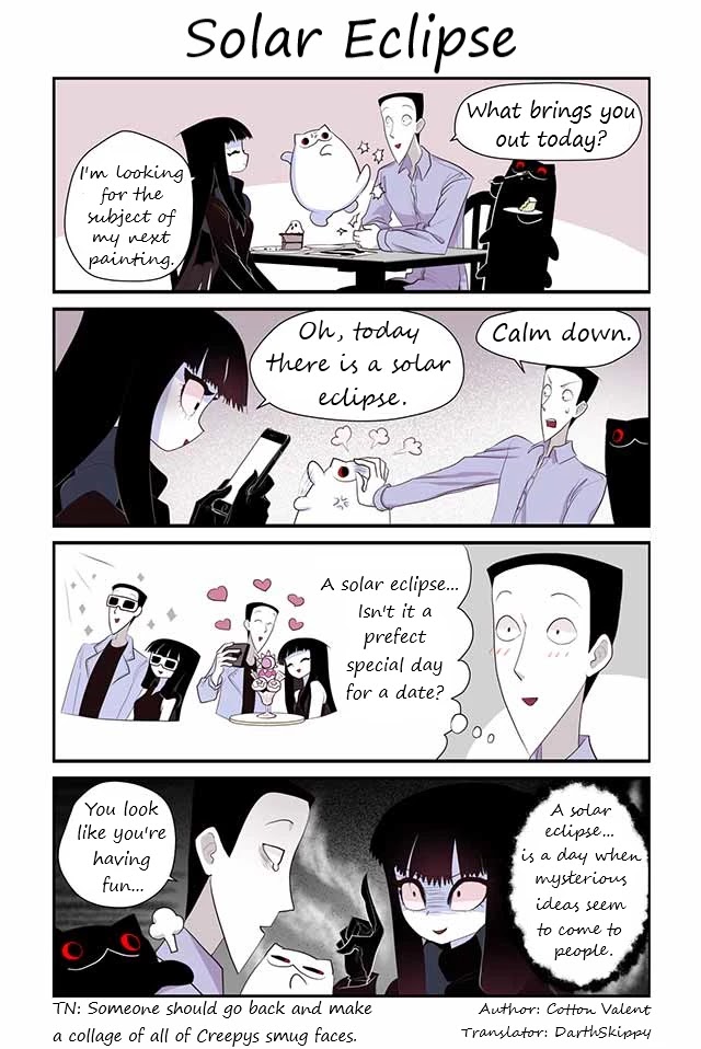 Creepy Cat Chapter 348 page 1 - Chapter 348: Solar Eclipse