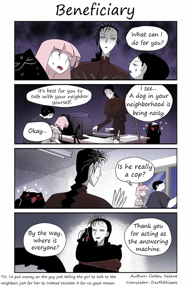 Creepy Cat Chapter 366 page 1 - Chapter 366: Beneficiary