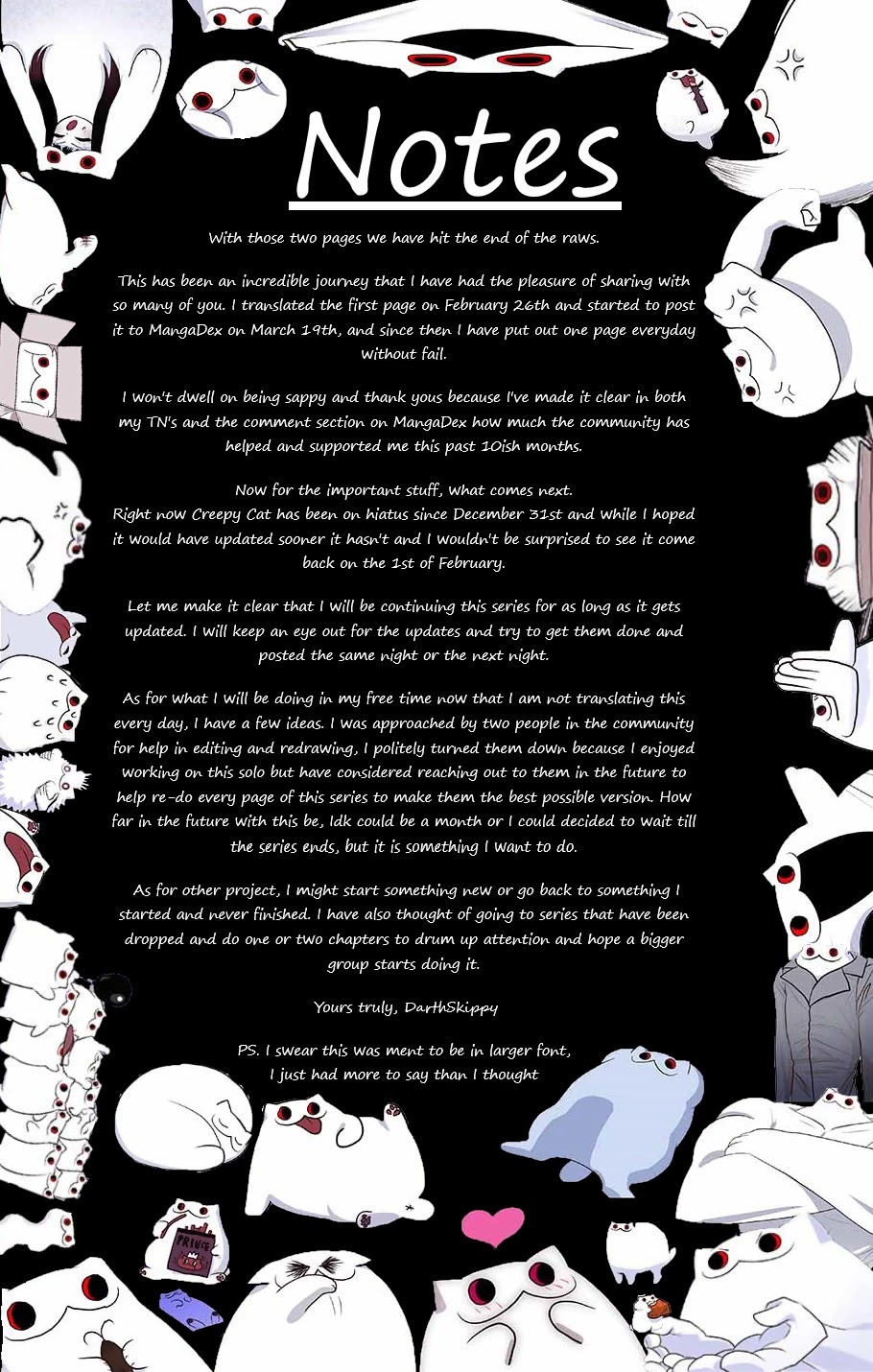 Creepy Cat Chapter 372 page 2 - Chapter 372: Good-bye 2