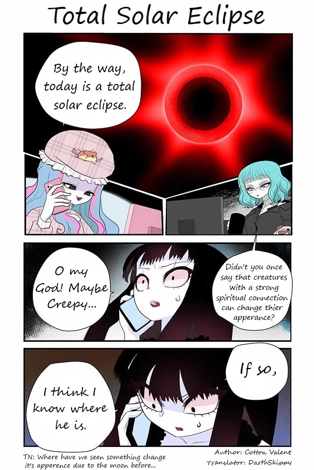 Creepy Cat Chapter 379 page 1 - Chapter 379: Total Solar Eclipse