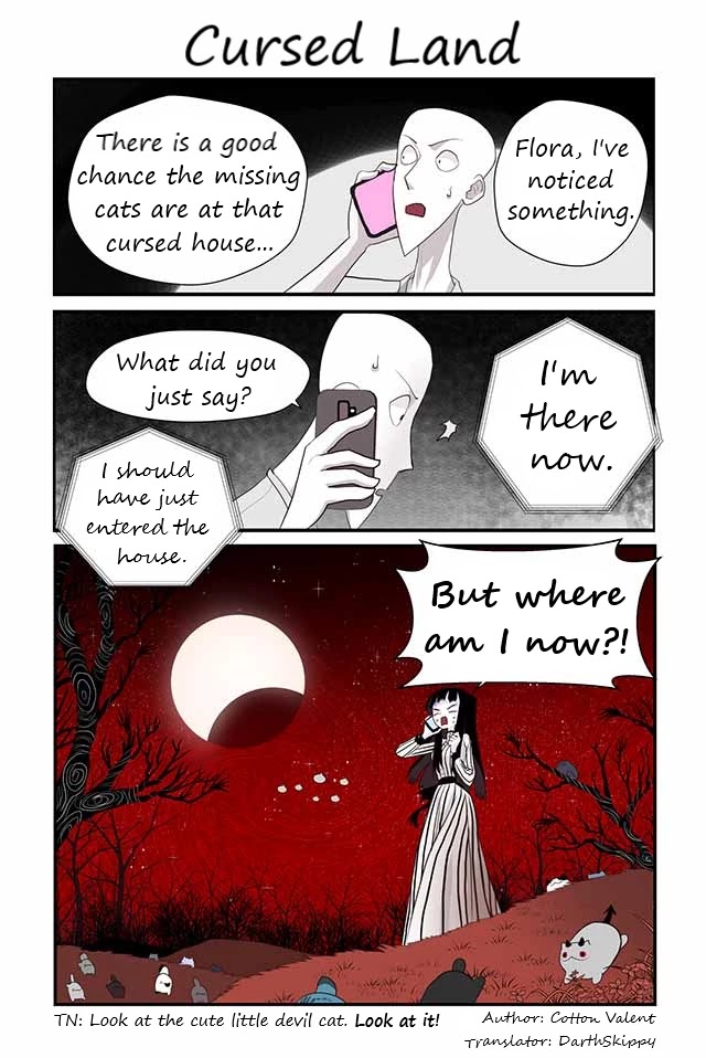 Creepy Cat Chapter 382 page 1 - Chapter 382: Cursed Land