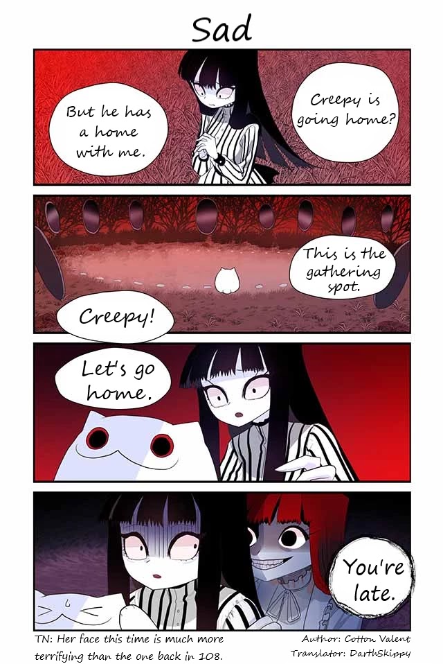 Creepy Cat Chapter 389 page 1 - Chapter 389: Sad