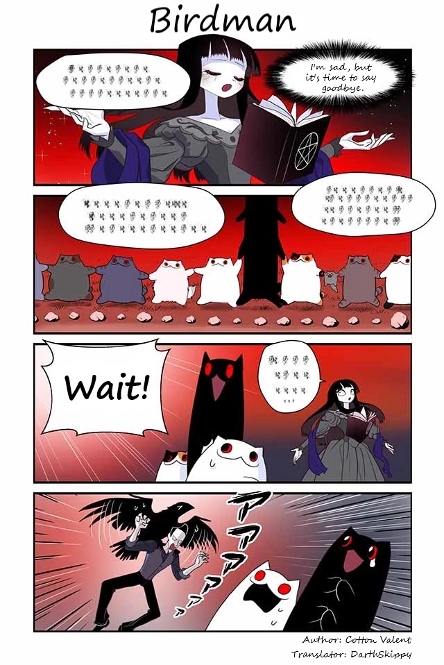 Creepy Cat Chapter 395 page 1 - Chapter 395: Birdman