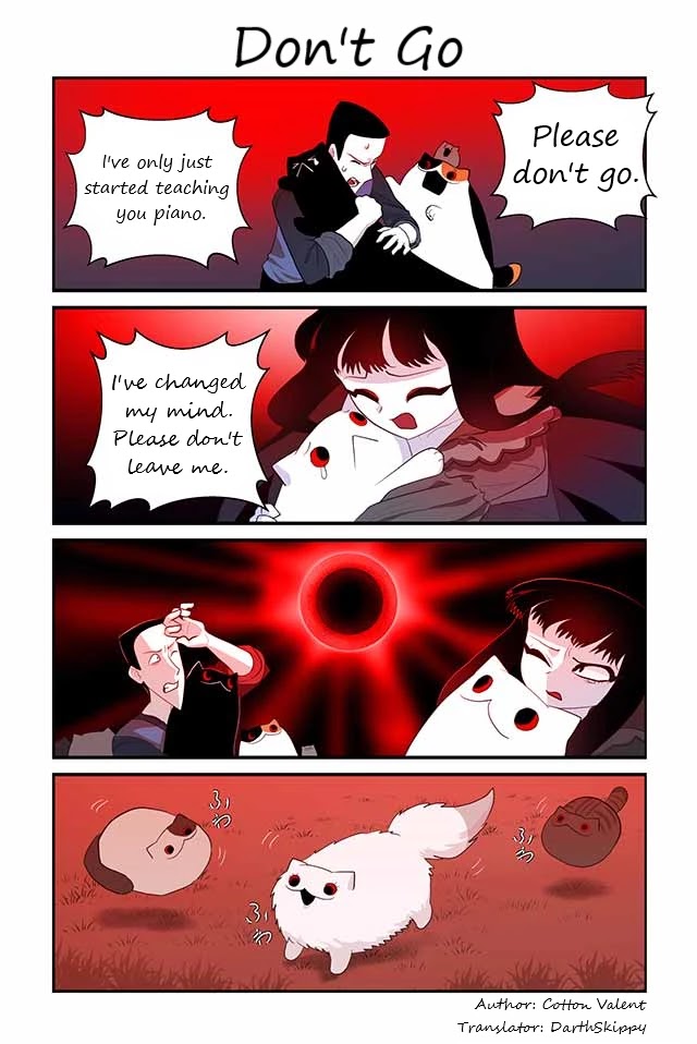 Creepy Cat Chapter 396 page 1 - Chapter 396: Don't Go