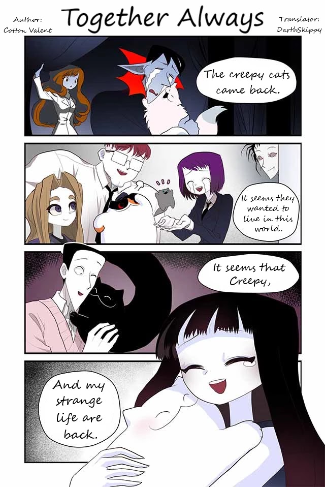 Creepy Cat Chapter 402 page 1 - Chapter 402: Together Always
