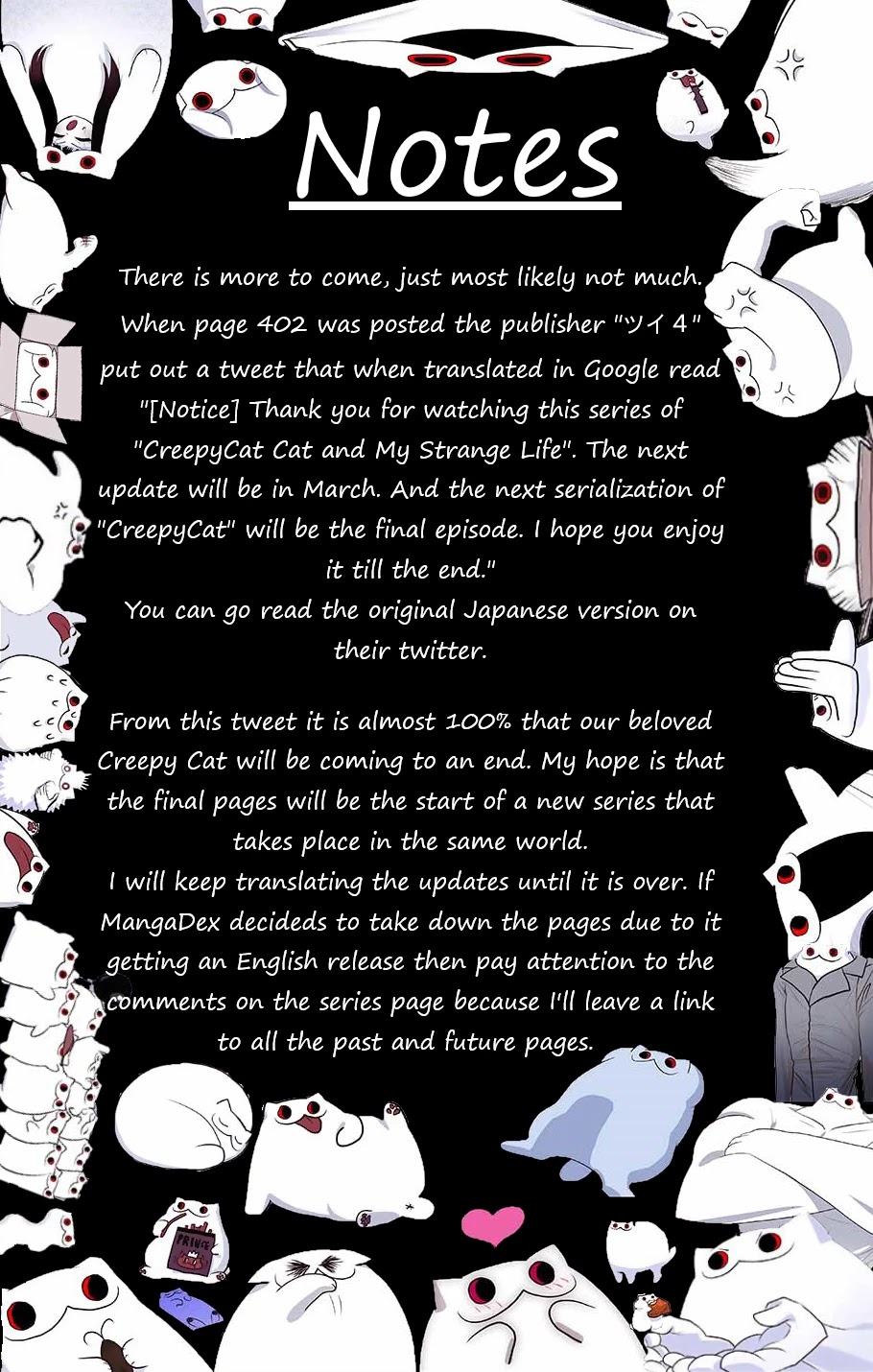 Creepy Cat Chapter 402 page 2 - Chapter 402: Together Always