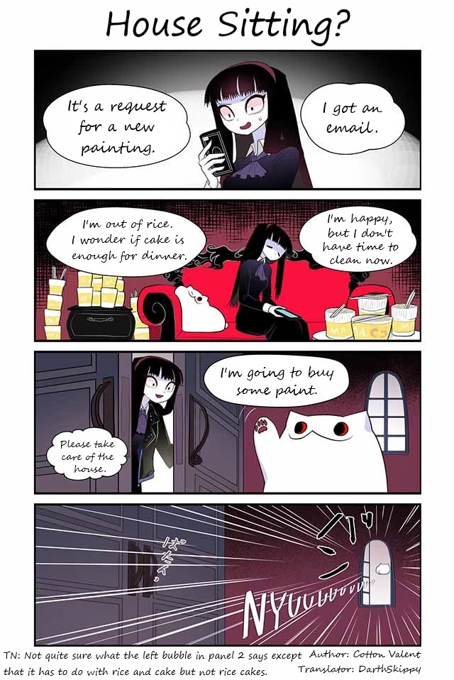 Creepy Cat Chapter 403 page 1 - Chapter 403: House Sitting?