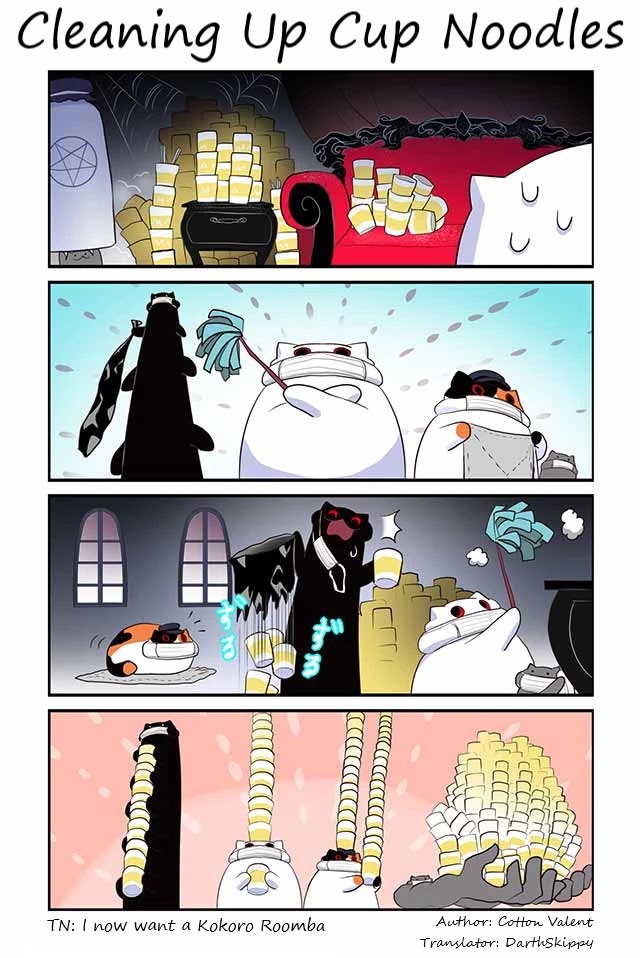 Creepy Cat Chapter 408 page 1 - Chapter 408: Cleaning Up Cup Noodles