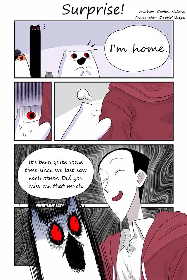 Creepy Cat Chapter 424 page 1 - Chapter 424: Surprise!