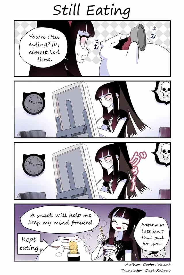 Creepy Cat Chapter 430 page 1 - Chapter 430: Still Eating