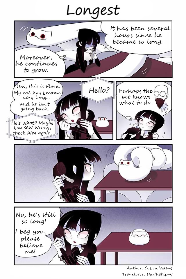 Creepy Cat Chapter 47 page 1 - Chapter 47: Longest