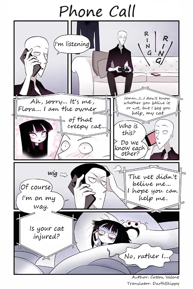 Creepy Cat Chapter 48 page 1 - Chapter 48: Phone Call
