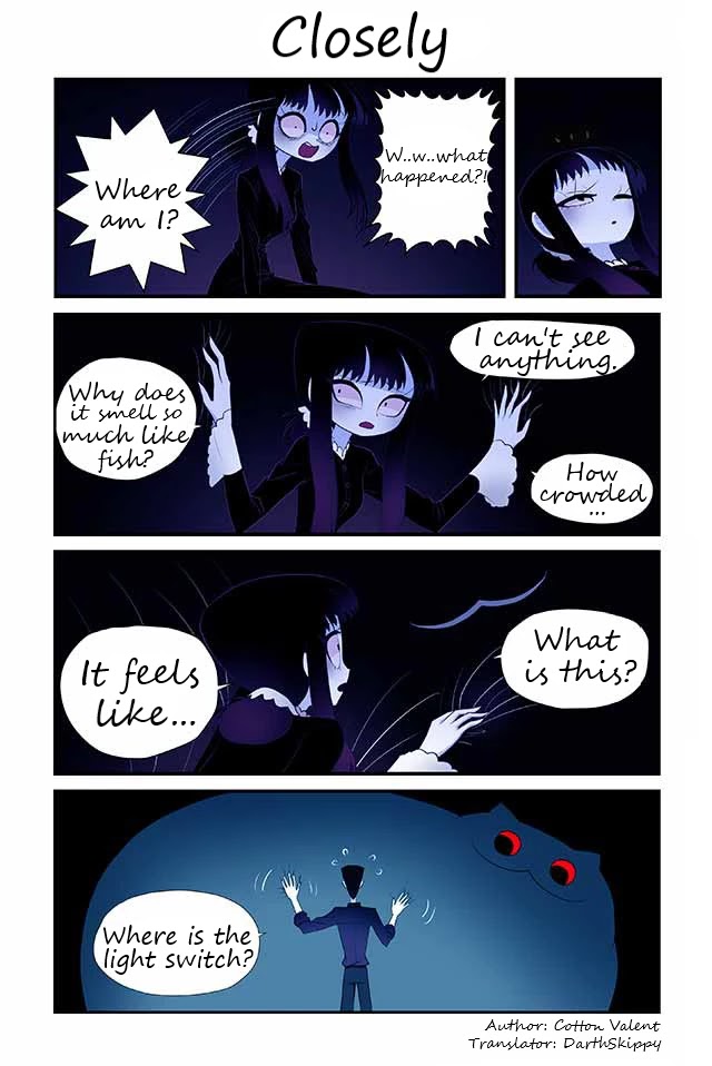 Creepy Cat Chapter 53 page 1 - Chapter 53: Closely