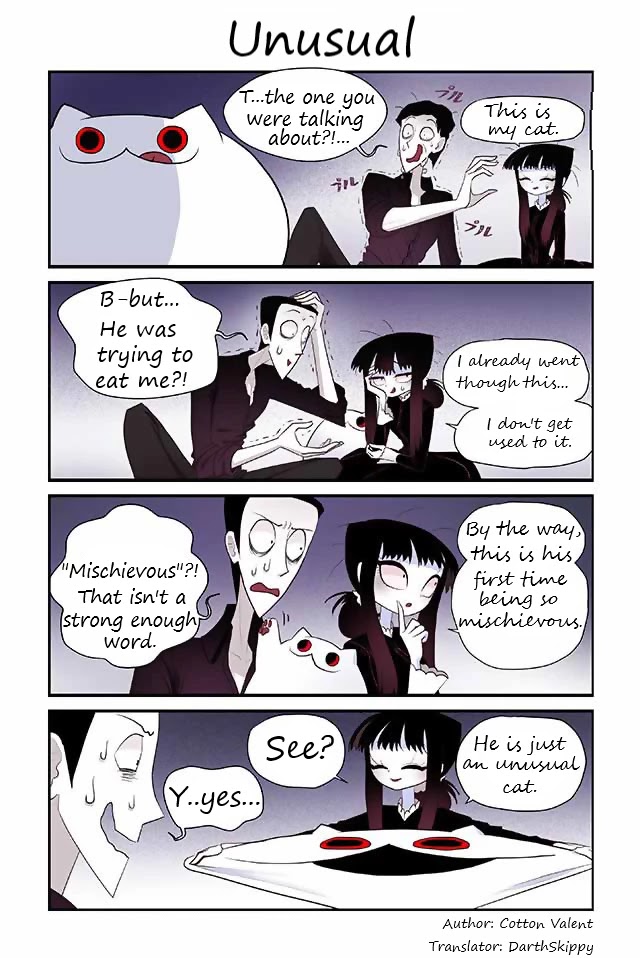 Creepy Cat Chapter 58 page 1 - Chapter 58: Unusual