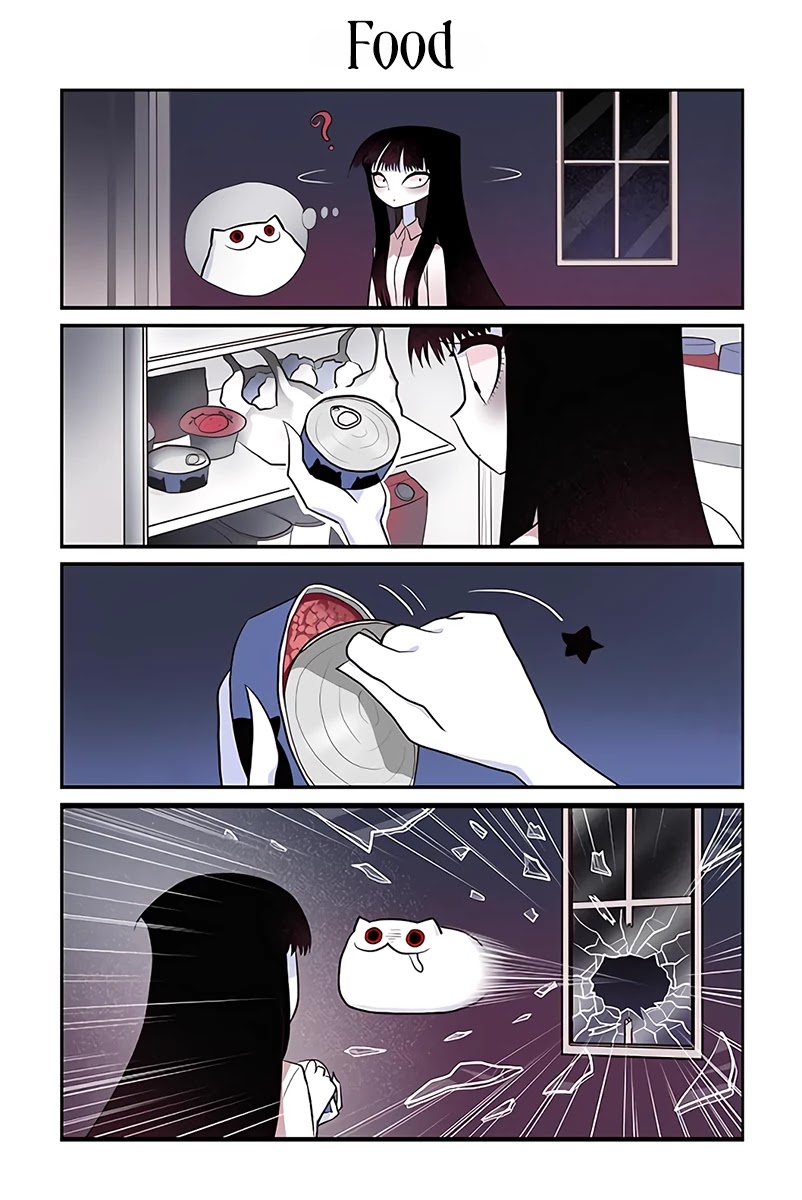 Creepy Cat Chapter 6 page 1 - Chapter 6: Food