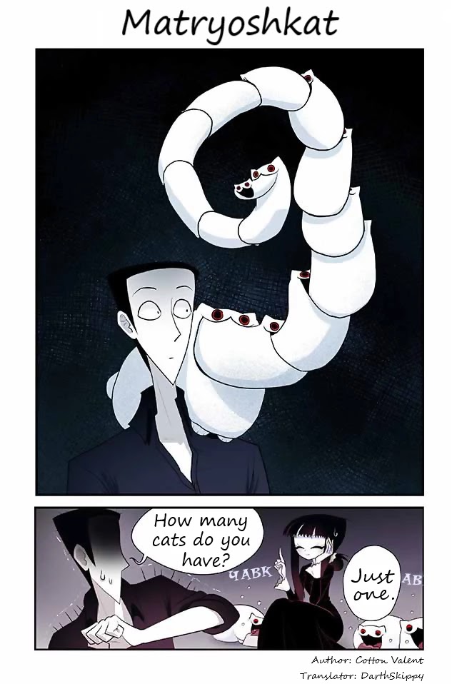 Creepy Cat Chapter 60 page 1 - Chapter 60: Matryoshkat