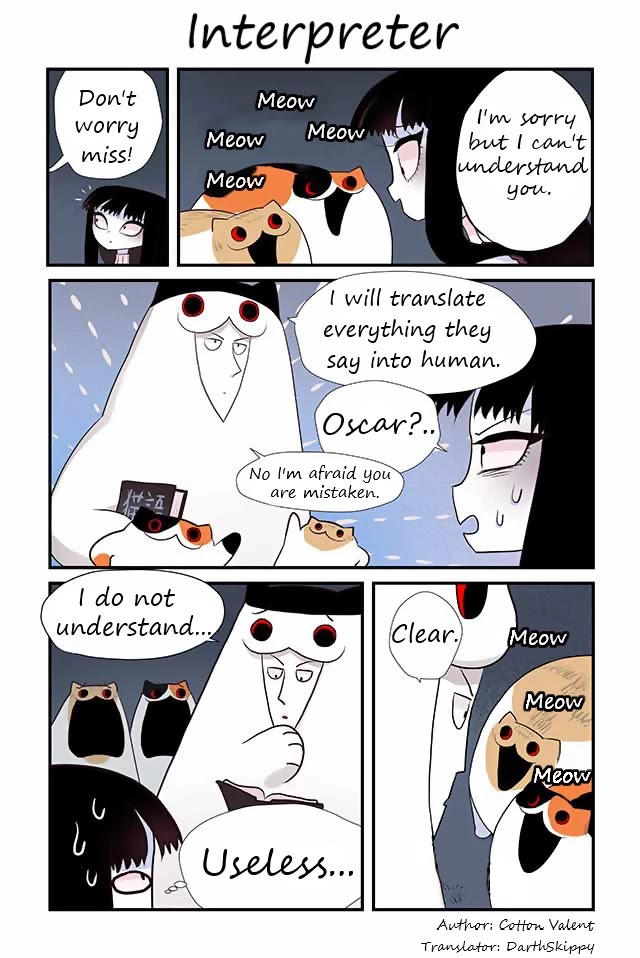 Creepy Cat Chapter 64 page 1 - Chapter 64: Interpreter