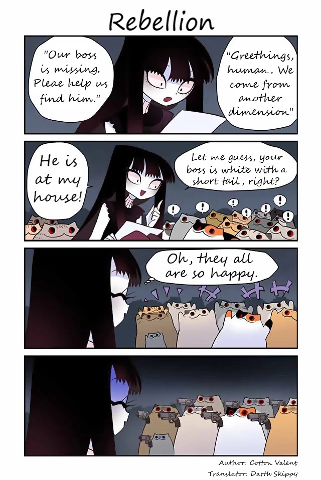 Creepy Cat Chapter 66 page 1 - Chapter 66: Rebellion