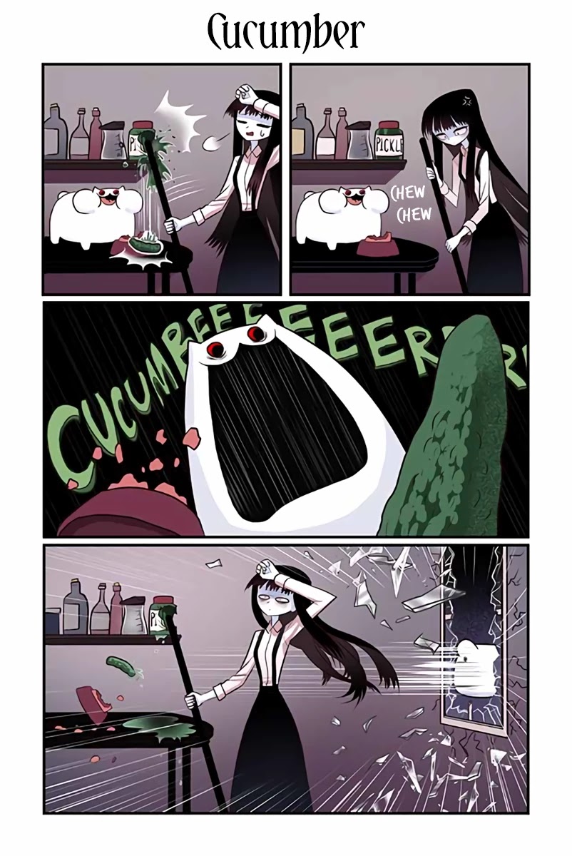 Creepy Cat Chapter 7 page 1 - Chapter 7: Cucumber