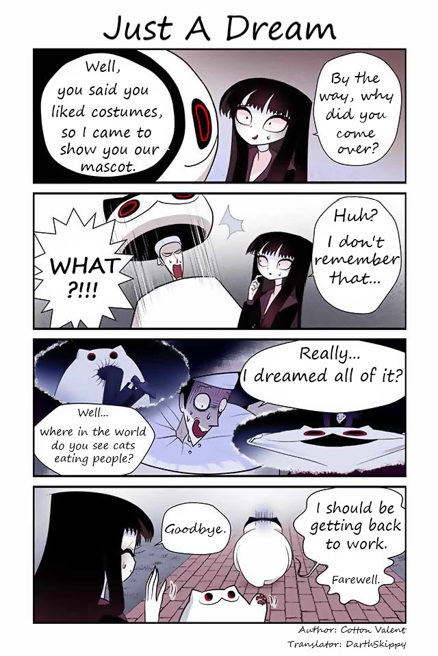 Creepy Cat Chapter 73 page 1 - Chapter 73: Just A Dream