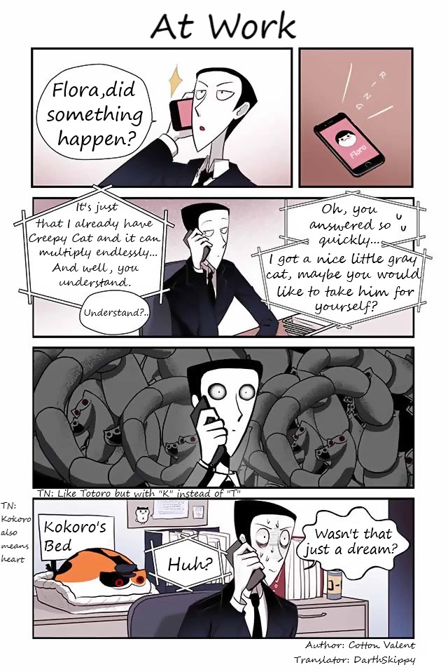 Creepy Cat Chapter 76 page 1 - Chapter 76: At Work