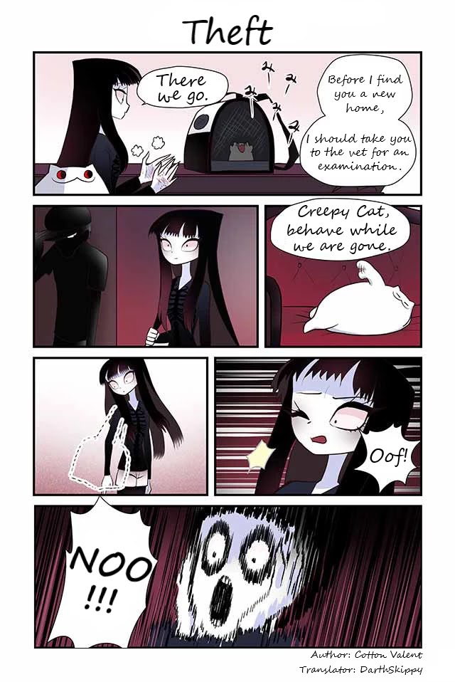 Creepy Cat Chapter 80 page 1 - Chapter 80: Theft