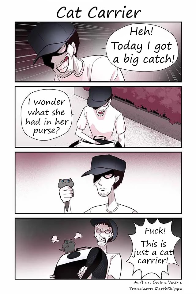 Creepy Cat Chapter 81 page 1 - Chapter 81: Cat Carrier