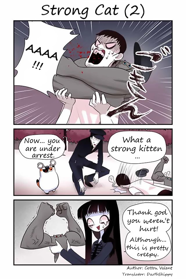 Creepy Cat Chapter 85 page 1 - Chapter 85: Strong Cat (2)