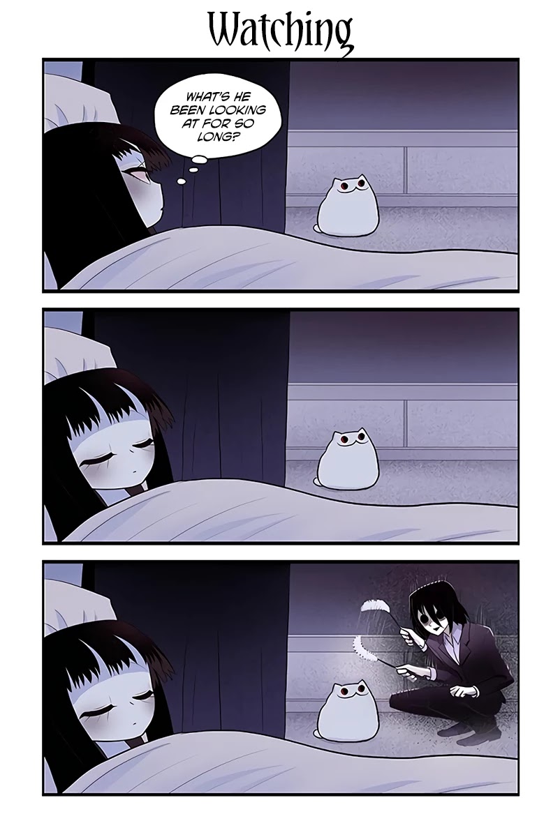 Creepy Cat Chapter 9 page 1 - Chapter 9: Watching