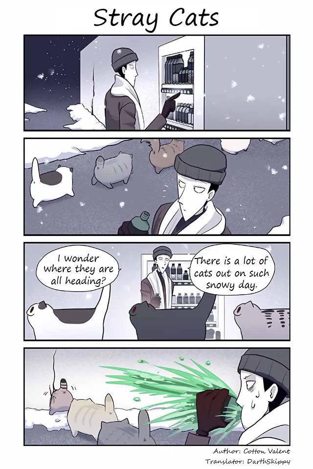 Creepy Cat Chapter 92 page 1 - Chapter 92: Stray Cats