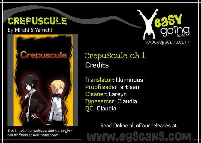 Crepuscule (Yamchi) Chapter 1 page 1 - Chapter 1 : World (1)