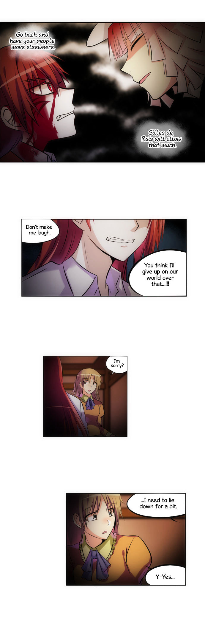 Crepuscule (Yamchi) Chapter 117 page 9 - Chapter 117 : Elegy Flowers (9)