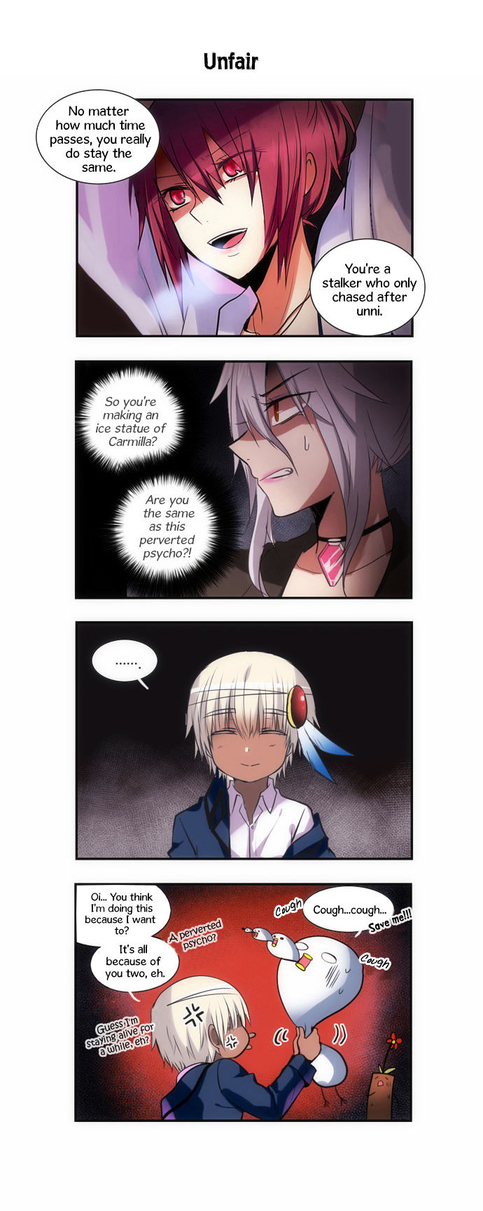 Crepuscule (Yamchi) Chapter 121.5 page 3 - Chapter 121.5 : 4-koma Manhwa Special!