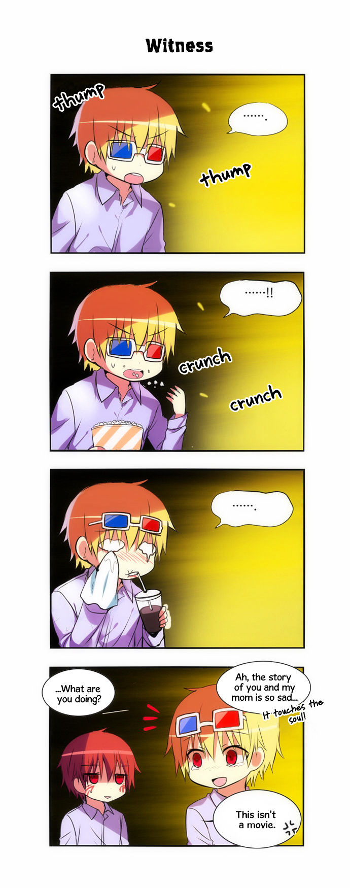 Crepuscule (Yamchi) Chapter 121.5 page 5 - Chapter 121.5 : 4-koma Manhwa Special!