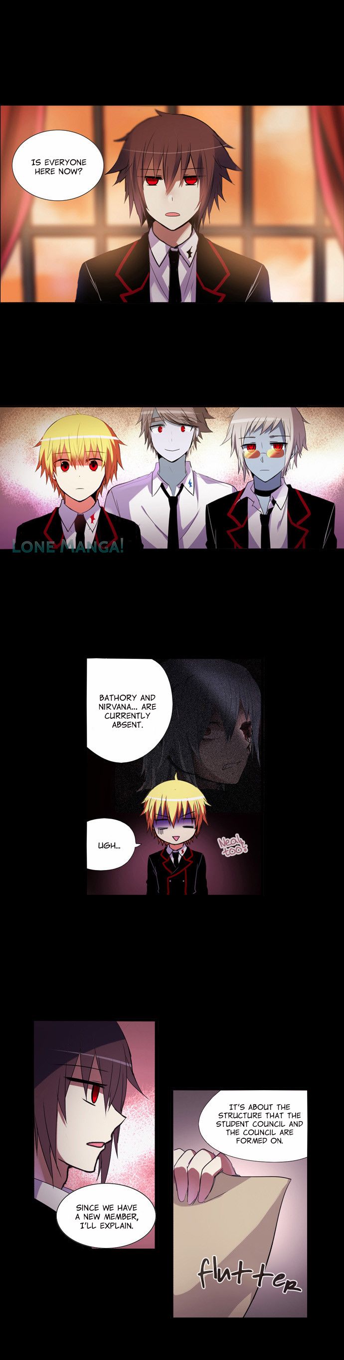 Crepuscule (Yamchi) Chapter 173 page 2 - Chapter 173 : Student Council (1)
