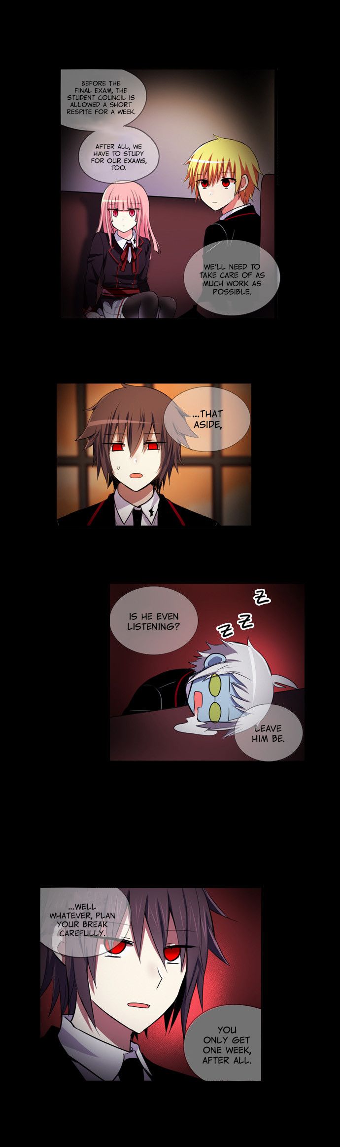 Crepuscule (Yamchi) Chapter 174 page 12 - Chapter 174 : Student Council (2)