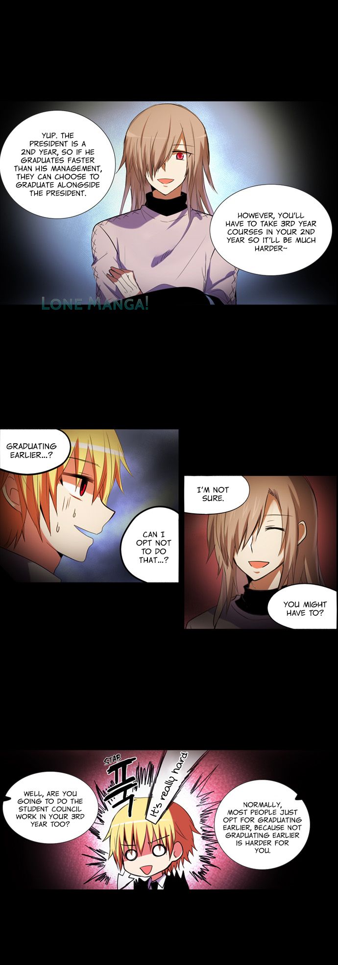 Crepuscule (Yamchi) Chapter 174 page 18 - Chapter 174 : Student Council (2)